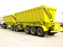 It has hydraulic rams that tilt the dump body onto its side, spilling the material to either the left or right side of the trailer. Side Tipper Trailer For Sale Customized Panda Mech Dump Trailers For Sale Trailers For Sale Dump Trailers