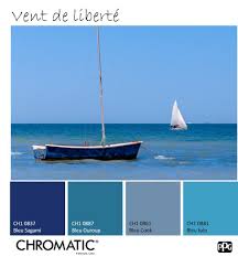 Peinture façade bord de mer. Associe A L Immensite Du Ciel Ou De La Mer Le Bleu Est Symbole D Apaisement Et De Liberte En Deco Bord De Mer Salon Bord De Mer Palette De Couleur Peinture