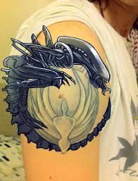 People also love these ideas. Tattoo Design Of H R Giger S Alien Mair Perkins Ltd