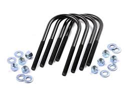 Suburban 1/2 ton 4wd 1973-1991 Chevy - Rear U-Bolt Kit (fits w/no  aftermarket lift blocks)