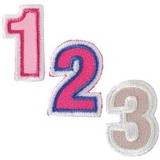 Für die kleinsten bieten wir übrigens auch buchstaben mit bildern mit dem entsprechenden anfangsbuchstaben zum lernen des abc. Rico Design Patch Zahl Zum Aufbugeln Gunstig Online Kaufen