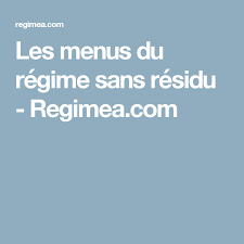 Adieu laits, laitages et autres desserts lactés qui ne sont pas délactosés. Les Menus Du Regime Sans Residu Le Blog Anaca3 Com Regime Sans Residu Regime Menus