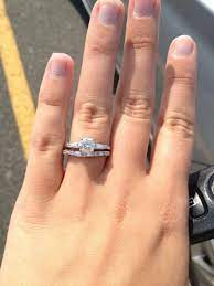 Found On Weddingbee Com Share Your Inspiration Today Tapered Engagement Ring Engagement Ring Wedding Band Baguette Diamond Wedding Band