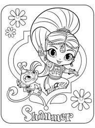 Shimmer and shine coloring pages. Kids N Fun Com 15 Coloring Pages Of Shimmer And Shine