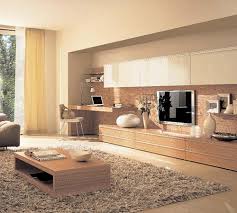 غرفة نوم في البيج الألوان البني الصورة