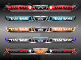 This resource source click here go to website. Score Broadcast Graphic Template For Soccer And Football Vector Royalty Free Cliparts Vectors And Stock Illustration Image 73054785