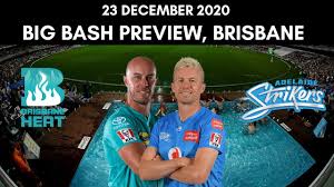 Here we will make 100% astrology match predictions adelaide strikers vs brisbane heat (as vs bh). Big Bash League Brisbane Heat Vs Adelaide Strikers Preview 23 December 2020 Brisbane Youtube