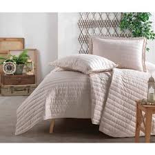 Clasy Tek Kisilik Yatak Ortusu Pedra V1 Bej Fiyati