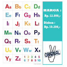 Trik dan tip mengatur huruf kapital dan kecil. Poster Belajar Abjad Latin Anak Huruf Kapital Huruf Kecil Shopee Indonesia