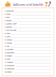 Sally anscombe / getty images easter is one of the oldest christian festivals and is usually cele. 10 Best Free Printable Halloween Word Scramble Games Printablee Com