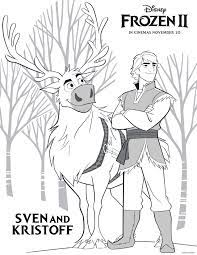 Get coloring pages frozen 2. Vegas Sou Frozen 2 Coloring Pages Kristoff