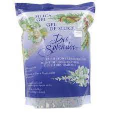 I had previously used inexpensive cat litter silica for drying. 5 Pounds Dri Splendor Silica Gel Hobby Lobby 1804