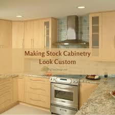 making stock cabinetry look custom