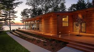 Houghton lake is located about 35 miles north of clare, in central michigan. Higgins Lake House By Jeff Jordan Architects Sleeps Up To 20 Guests