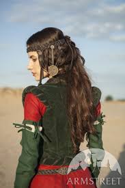 fantasy leather and brass headpiece the alchemist s daughter steampunk dress steampunk corset leather corset