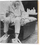 Beard and fingernails grow out to extraordinary lengths, making him almost . Rip Torn As Howard Hughes Wood Print By Bettmann