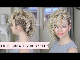 Punk 80 S Inspired Side Braid By Sweethearts Hair Youtube Braids For Short Hair Braided Hairstyles Updo Side Braid Hairstyles