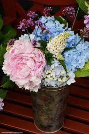 Flower Market Buckets Blooms Around The Potting Shed Flower Market Bloom Flower Therapy