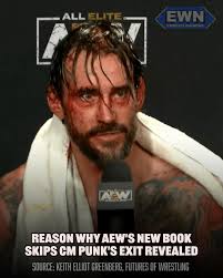 The new AEW book makes no mention of CM Punk's controversial exit.  According to the author, the book is a tribute to AEW and therefore  shouldn't include "an unfortunate incident backstage."