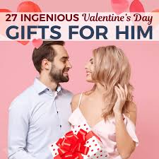 30+ best personalized valentine's day gift ideas for him (2021) 20+ funny valentine's day gifts for him in 2021. 27 Ingenious Valentine S Day Gifts For Him