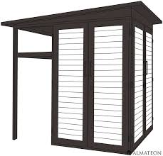 un espace de rangement ultra ergonomique ce petit abri de rangement en bois est en fait un local tres spacieux rangement abri de jardin bois rangement bois