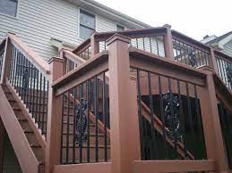 This one is the best option for the one looking to upgrade the old railing system. Deck Railing Decorations Best Quality Home Design And Interior Design Deck Stair Railing Railing Design Deck Railings