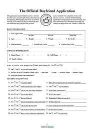 Boyfriend date application form from dad is a kind of application form that's made by the woman's father. Only Works If U Come Up With One From The Depth Of Your Heart And Livable Not Fantasy Dr Boyfriend Application Girlfriend Application Snapchat Story Questions