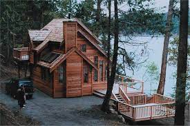 Maybe you would like to learn more about one of these? 3 Bedroom 2 Bath Cabin Plan With Sundeck 1235 Sq Ft