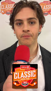 Thanks to #24 Tucker Robertson from OHA Penticton for joining me after a  4-1 win. @hockeypayne @thecirclekclassic