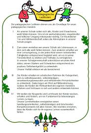 Grundschule Der Gemeinde Kronshagen Leitbild
