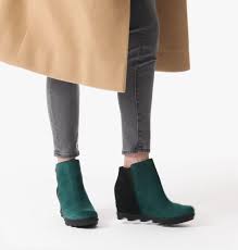 Women S Joan Of Arctic Wedge Ii Zip Bootie In 2020 Wedges Boots Joan Of Arctic Wedge