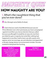 Instantly play online for free, no downloading needed! Friday Quiz Take Our Naughty Quiz And Find Out How Naughty You Are Paddy Power Scoopnest