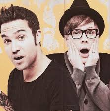 Fall Out Boy Patrick and Pete.