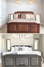 However, for a small bedroom it may still be expensive considering the type of materials you are using. Before And After Easy Diy Bedroom Makeover Bedroom Diy Grey Painted Bed Dark Bedroom Furniture
