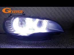 Excellent Cob Led Angel Eyes Halo Rings Drl Ultra Bright For Bmw X6 E71 Led Angel Eyes Angel Eyes Bmw X6