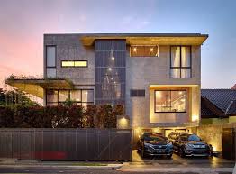 46+ foto desain rumah mewah terpopuler.desain rumah minimalis 1 lantai mewah gambar foto desain rumah via gambarfotosdesainrumah.blogspot.com. Arsitektur Rumah Mewah 3 Lantai Dengan Gaya Industrial Minimalis Super Keren Arsitag