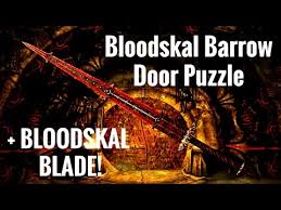 Head down into the barrow once more. How To Open Bloodskal Barrow Door Unique Weapon Skyrim Remastered Ø¯ÛŒØ¯Ø¦Ùˆ Dideo