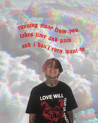 My first lil peep shirt (definitely not last) came in the mail😌 (i.redd.it). Aesthetics Lil Peep Love Wallpaper