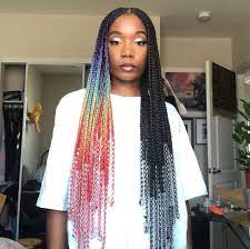 We did not find results for: Callmetwig Rainbow Box Braid And Beads Hair Styles Box Braids Hairstyles For Black Women Braided Hairstyles