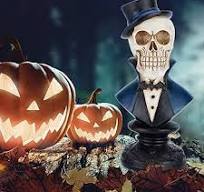 Amazon.com: Decoraciones de Halloween de 10 pulgadas, busto ...