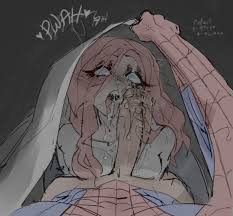 spider-man (series), mary jane watson, squishyagony, blowjob, blue eyes -  R-34.XYZ