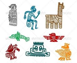 Ancient Maya Aztec Symbol Mexico Art American Mexican Tribal Mayan Culture Native Tattoo Animal Collecti Ancient Drawings Mayan Art Mayan Symbols