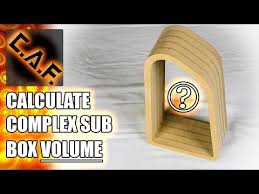 Multi Layer Box Volume Calculator Subwoofer Box Subwoofer Box