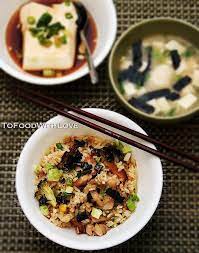 Japanese Rice With Chicken Tori Gohan Easy Japanese Recipes Rice Cooker Recipes Japanese Rice