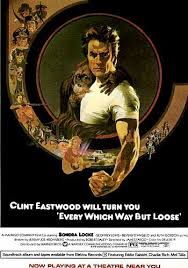 Every Which Way But Loose Poster 1979 Bob Peak Movie Posters Bob Peak Clint Eastwood