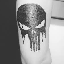 Hi, love this picture (punisher skull tattoo design) is there any chance you could email me the original without the watercolour mark please. Punisher Tattoo