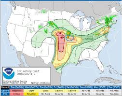 Chance For Some Severe Weather Tonight Central And Southern