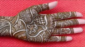 It also has with some different types of mehndi's like glitter, white heena, colored henna etc. Mahdi Ka Dizain Simple Front Left Hand Mehndi Designs For Hands Very Easy Mehndi Designs Arabic Youtube