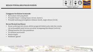 Apabila ditambah dengan pergaulan yang bebas, yaitu pergaulan yang tanpa aturan, sekehendak sendiri dan tidak mau diatur sangat dominan dalam proses penyalahgunaan narkoba ini. Substance Abuse Penyalahgunaan Bahan Ppt Download