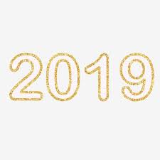 2019 Glitter Font Design 2019 Numbers New Year Png And Vector With Transparent Background For Free Download Numbers Font Newyear Text Design